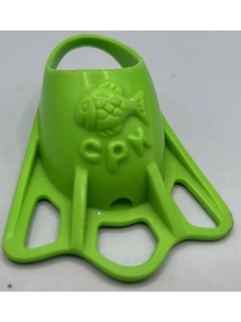Vintage 1996 Cabbage Patch Kids Bubble Baby Single Green Flipper